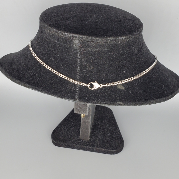 St. Anthony Silvertone Religious Necklace - Picture 3 of 5